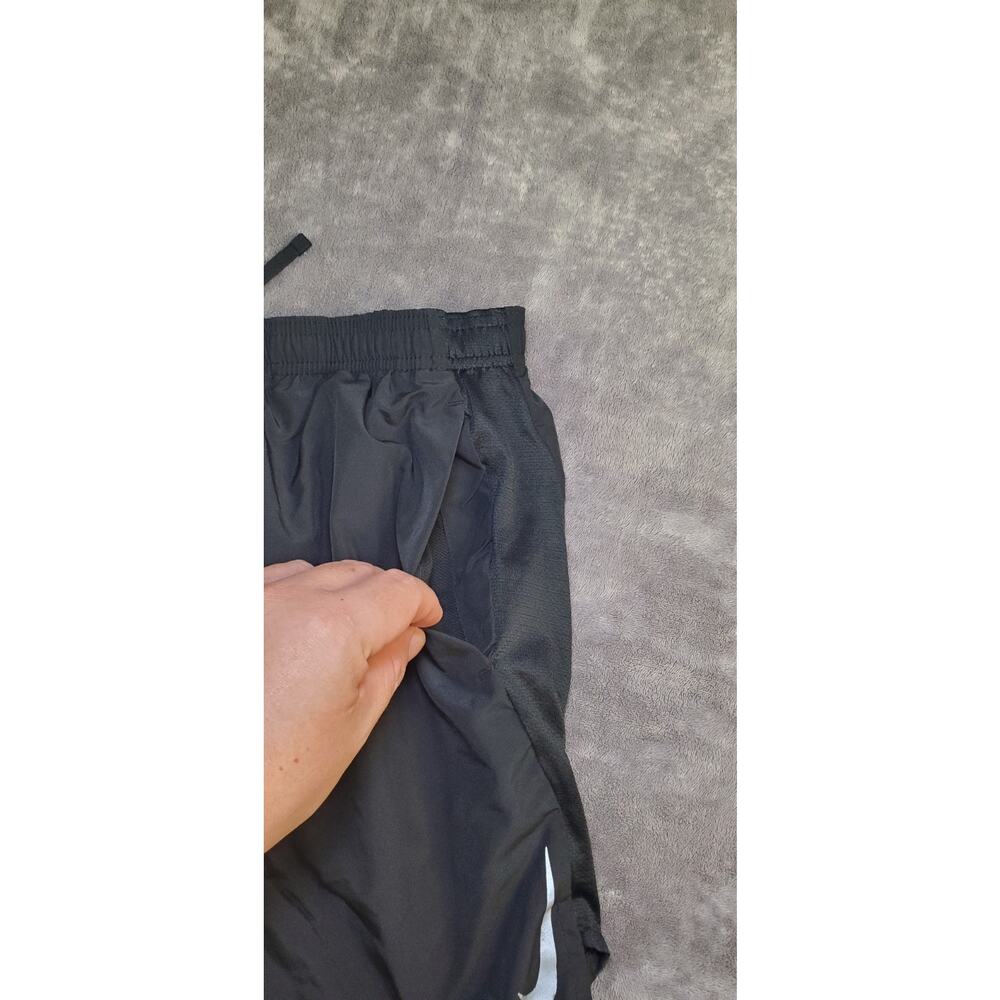 Nike Lined Running Shorts Sz M Black Men's Pre-owned Hiking Gym Yoga No Label - Picture 4 of 7